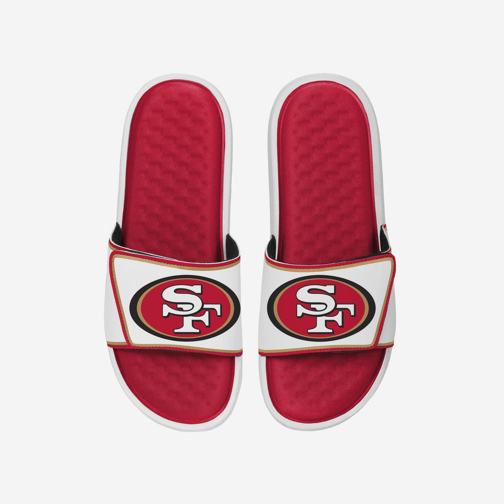 San Francisco 49ers Team Color Foam Slide FOCO S - FOCO.com