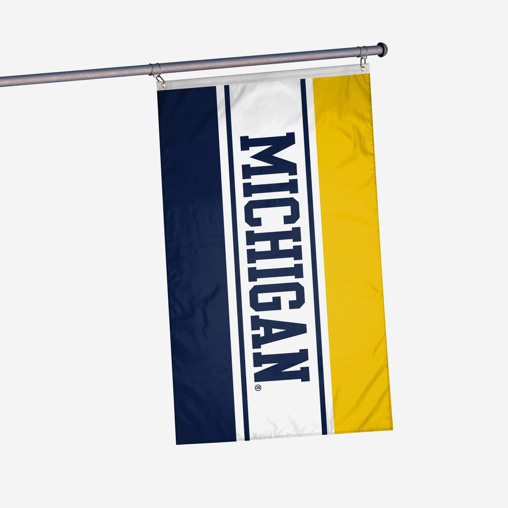 Michigan Wolverines Horizontal Flag FOCO - FOCO.com