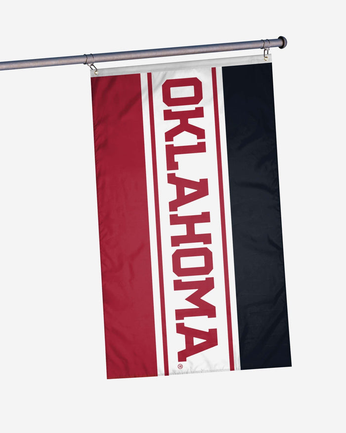 Oklahoma Sooners Horizontal Flag FOCO - FOCO.com
