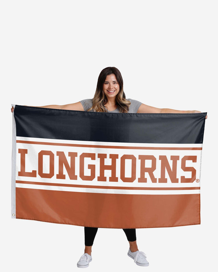 Texas Longhorns Horizontal Flag FOCO - FOCO.com