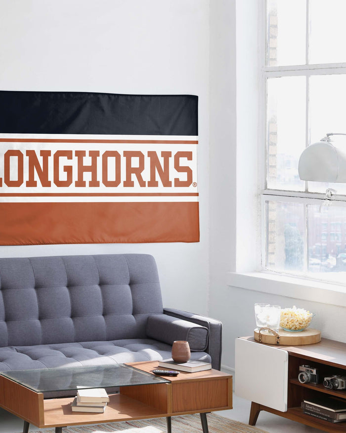 Texas Longhorns Horizontal Flag FOCO - FOCO.com