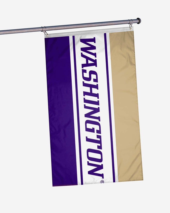 Washington Huskies Horizontal Flag FOCO - FOCO.com
