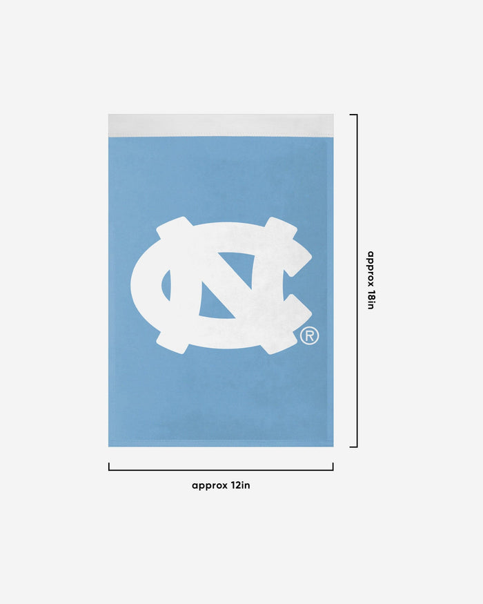 North Carolina Tar Heels Solid Garden Flag FOCO - FOCO.com