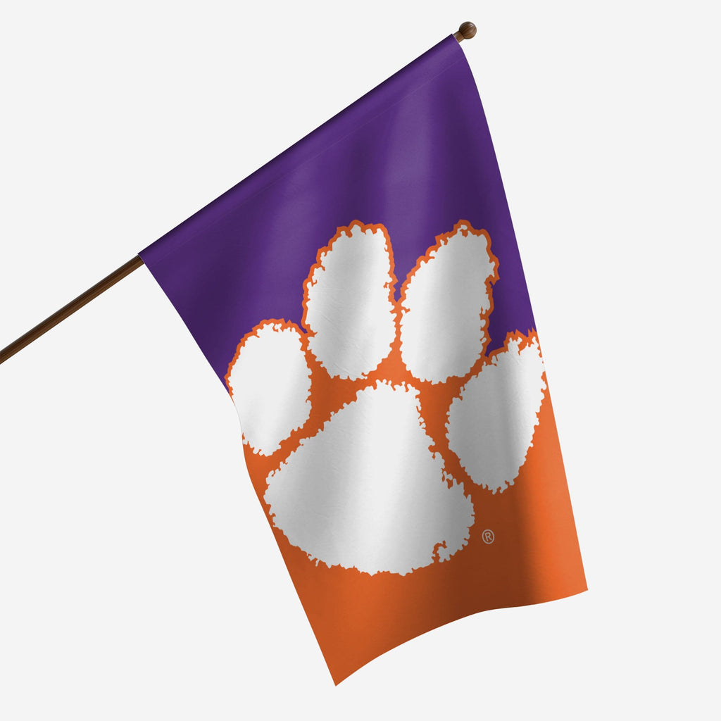 Clemson Tigers Vertical Flag FOCO - FOCO.com