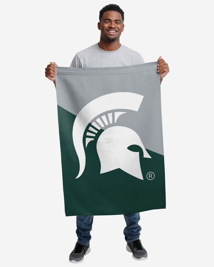 Michigan State Spartans Vertical Flag FOCO - FOCO.com