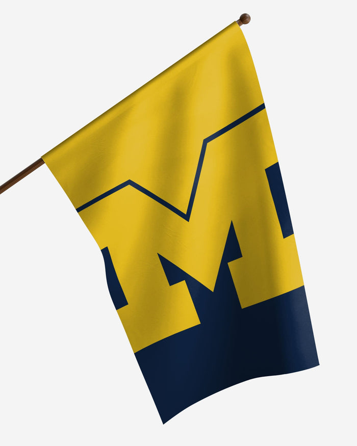 Michigan Wolverines Vertical Flag FOCO - FOCO.com