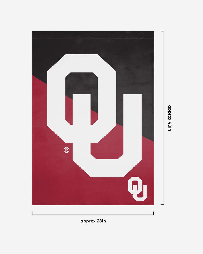 Oklahoma Sooners Vertical Flag FOCO - FOCO.com