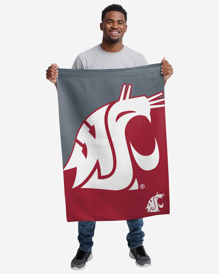 Washington State Cougars Vertical Flag FOCO - FOCO.com