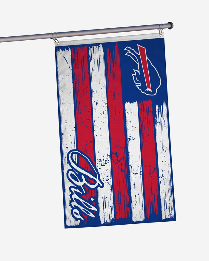 Buffalo Bills Brushstroke Americana Horizontal Flag FOCO - FOCO.com