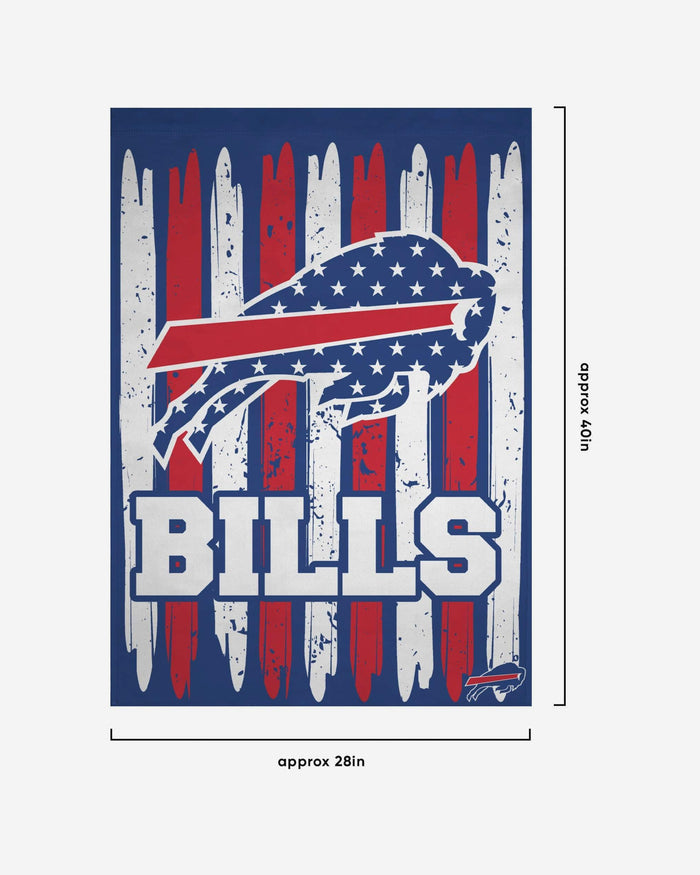 Buffalo Bills Brushstroke Americana Vertical Flag FOCO - FOCO.com