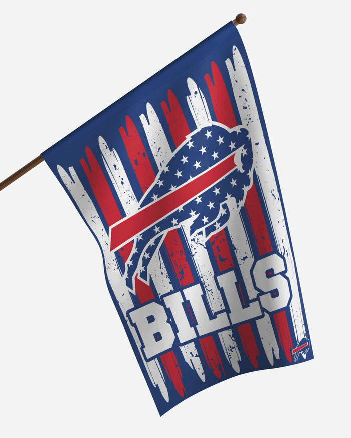 Buffalo Bills Brushstroke Americana Vertical Flag FOCO - FOCO.com
