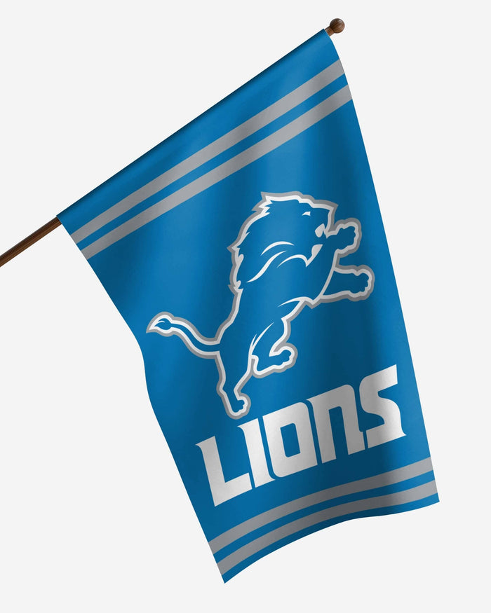 Detroit Lions Big Logo Vertical Flag FOCO - FOCO.com