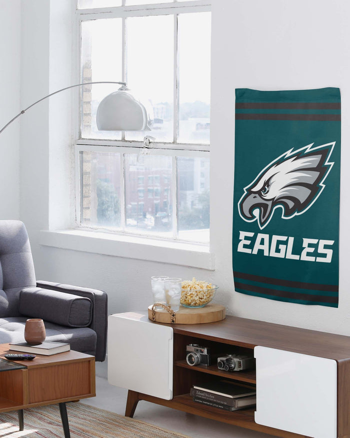 Philadelphia Eagles Big Logo Vertical Flag FOCO - FOCO.com