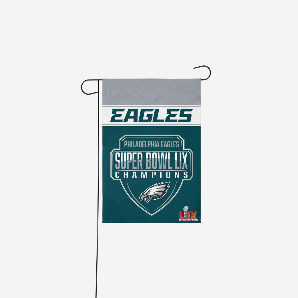 Philadelphia Eagles Super Bowl LIX Champions Garden Flag FOCO - FOCO.com