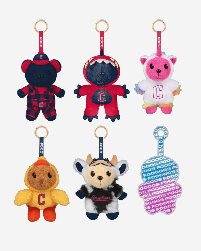 Cleveland Guardians FOOCOOS Plush Bag Charm Keychain Blind Box Series 1 FOCO - FOCO.com