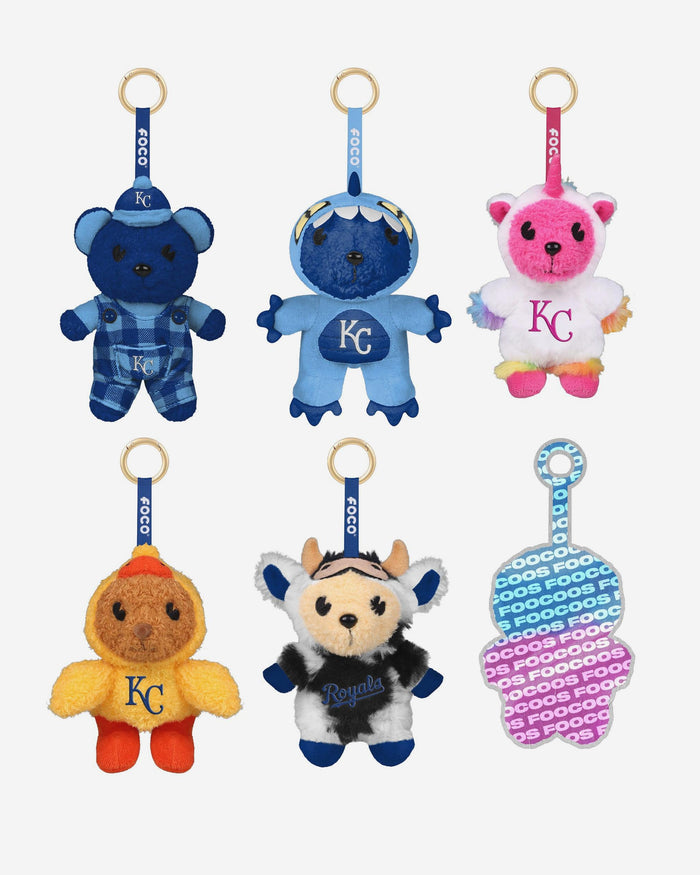 Kansas City Royals FOOCOOS Plush Bag Charm Keychain Blind Box Series 1 FOCO - FOCO.com