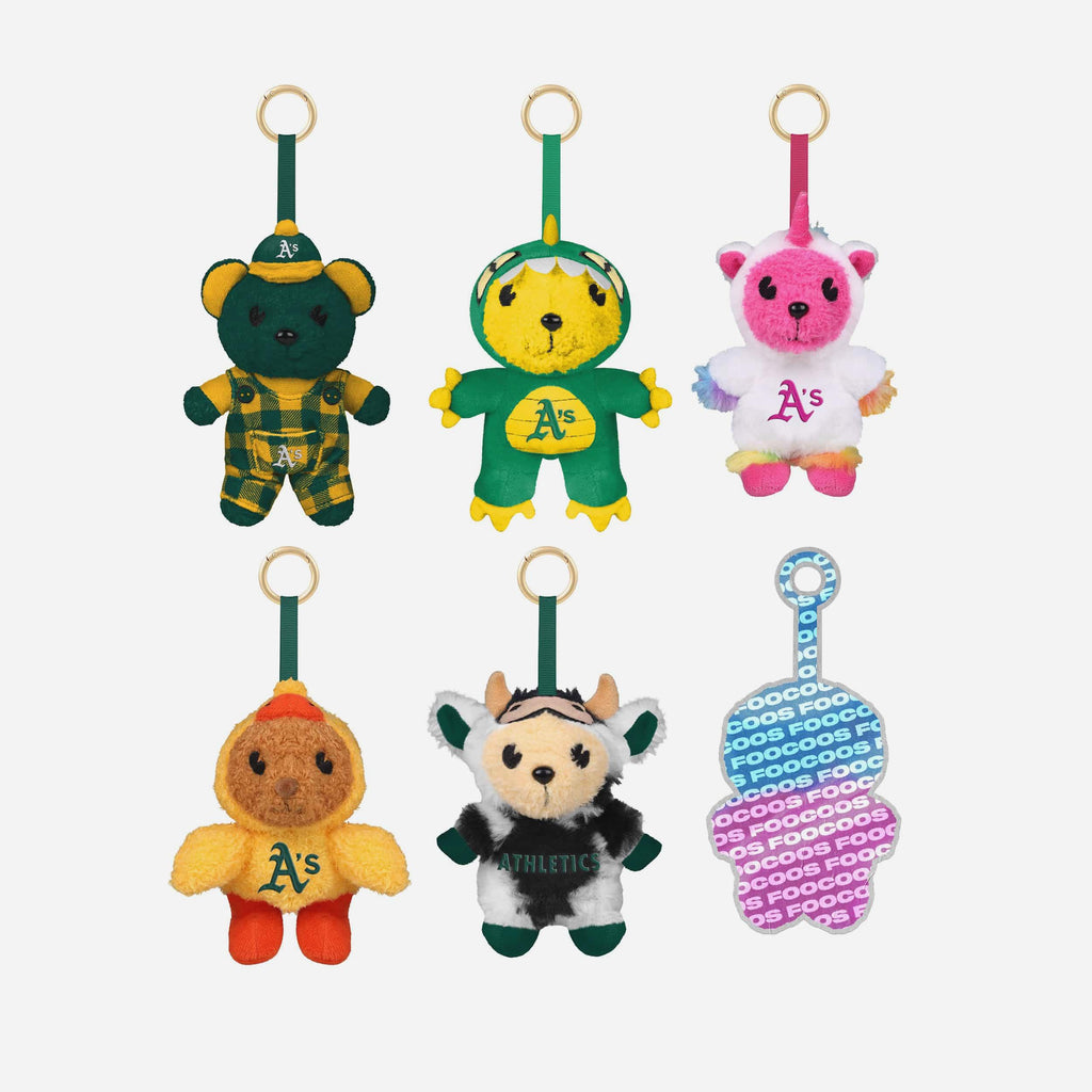 Athletics FOOCOOS Plush Bag Charm Keychain Blind Box Series 1 FOCO - FOCO.com