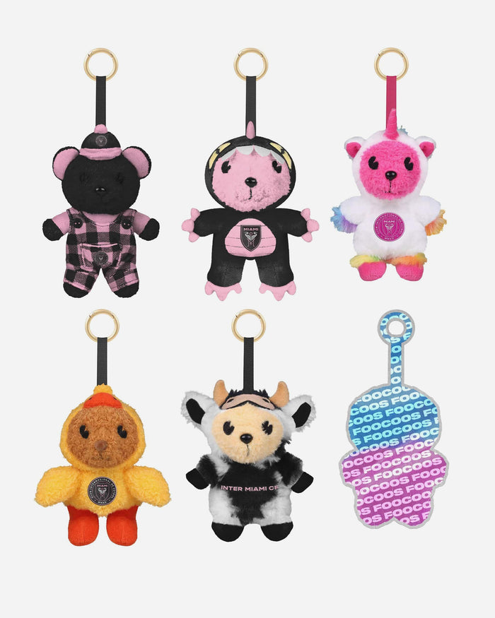 Inter Miami Cf FOOCOOS Plush Bag Charm Keychain Blind Box Series 1 FOCO - FOCO.com
