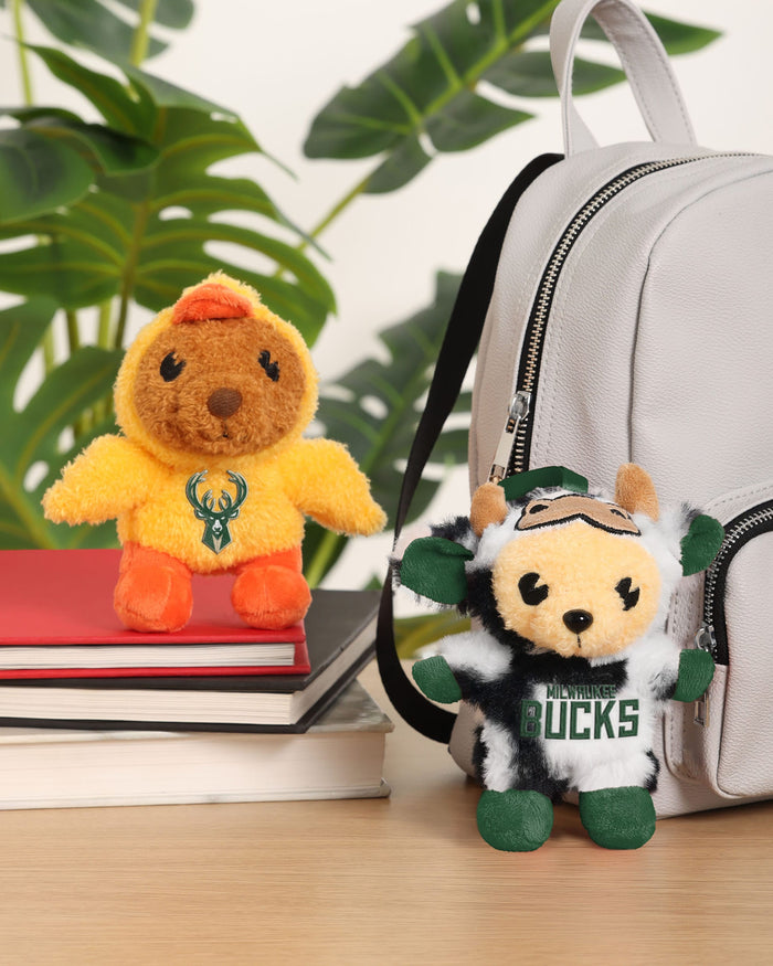 Milwaukee Bucks FOOCOOS Plush Bag Charm Keychain Blind Box Series 1 FOCO - FOCO.com