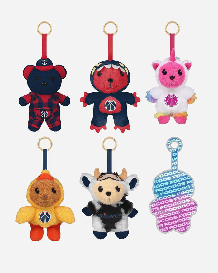 Washington Wizards FOOCOOS Plush Bag Charm Keychain Blind Box Series 1 FOCO - FOCO.com