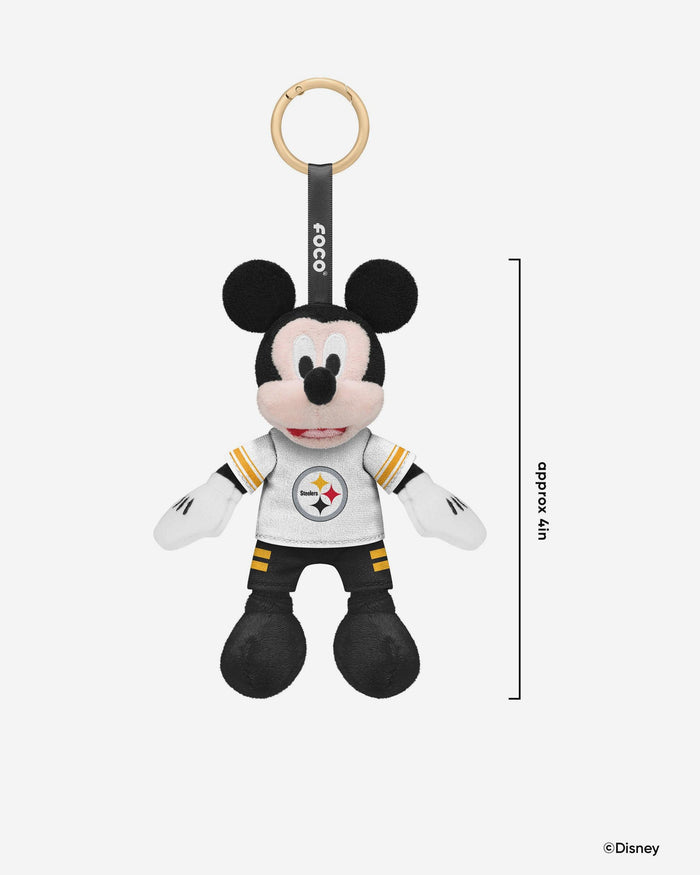 Pittsburgh Steelers Disney Mickey Mouse FOOCOOS Clip-On Plush Blind Box Series 1 FOCO - FOCO.com