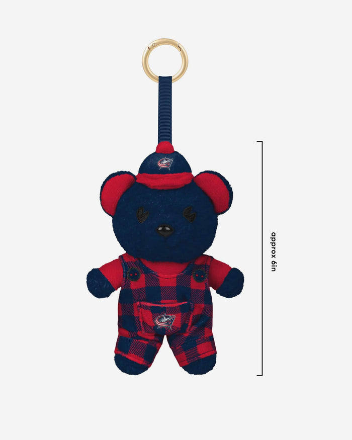 Columbus Blue Jackets FOOCOOS Plush Bag Charm Keychain Blind Box Series 1 FOCO - FOCO.com