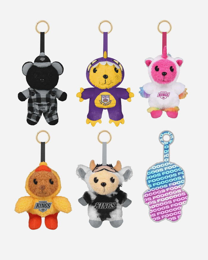 Los Angeles Kings FOOCOOS Plush Bag Charm Keychain Blind Box Series 1 FOCO - FOCO.com