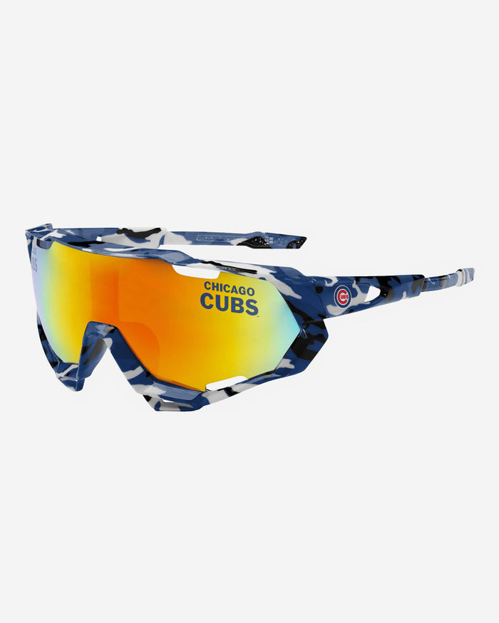 Chicago Cubs Gametime Camo Sunglasses FOCO - FOCO.com