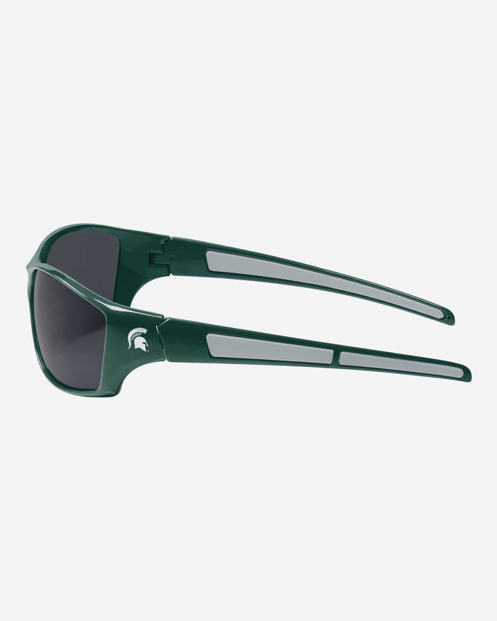 Michigan State Spartans Athletic Wrap Sunglasses FOCO - FOCO.com