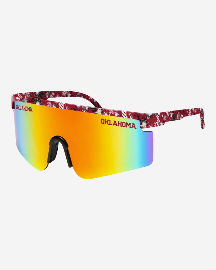 Oklahoma Sooners Floral Large Frame Sunglasses FOCO - FOCO.com
