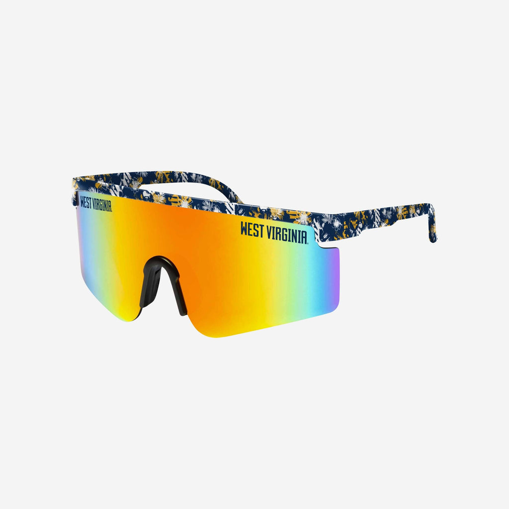 West Virginia Mountaineers Floral Large Frame Sunglasses FOCO - FOCO.com