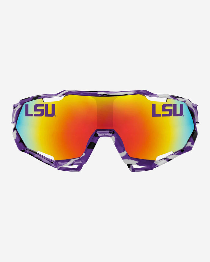 LSU Tigers Gametime Camo Sunglasses FOCO - FOCO.com