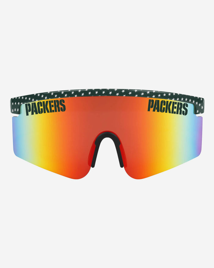 Green Bay Packers Americana Large Frame Sunglasses FOCO - FOCO.com