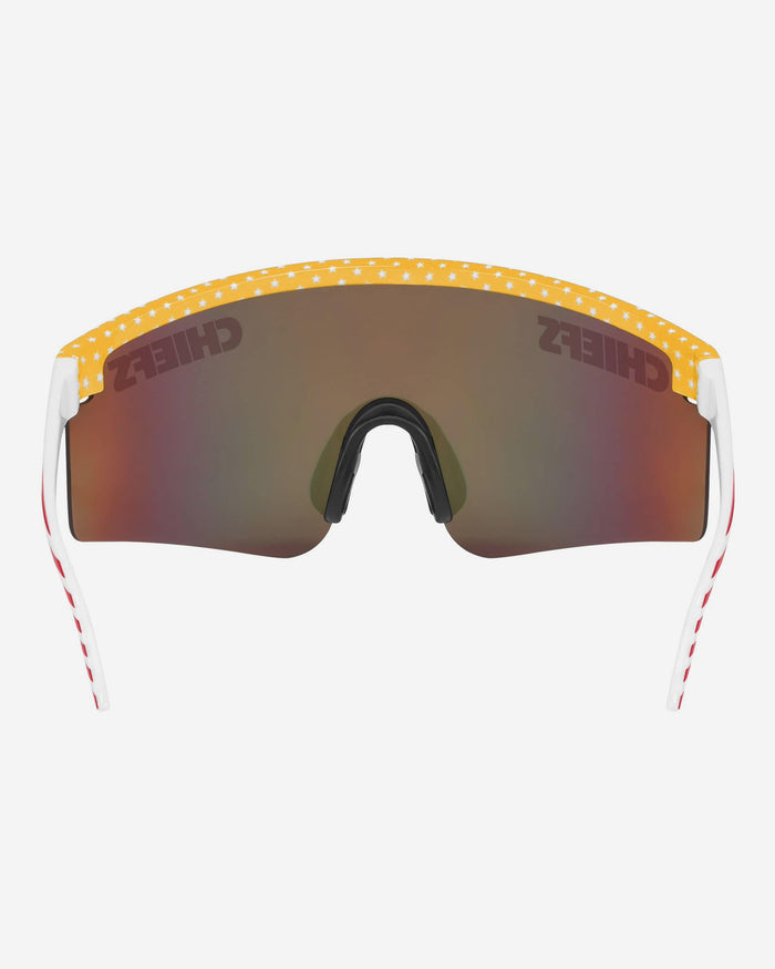Kansas City Chiefs Americana Large Frame Sunglasses FOCO - FOCO.com