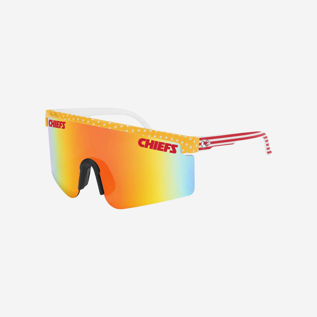 Kansas City Chiefs Americana Large Frame Sunglasses FOCO - FOCO.com