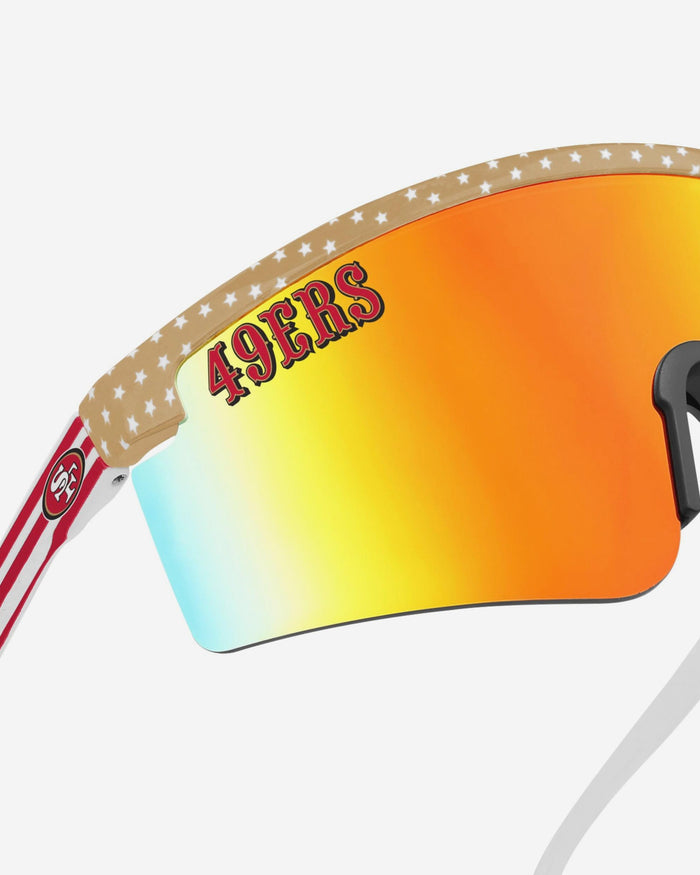 San Francisco 49ers Americana Large Frame Sunglasses FOCO - FOCO.com