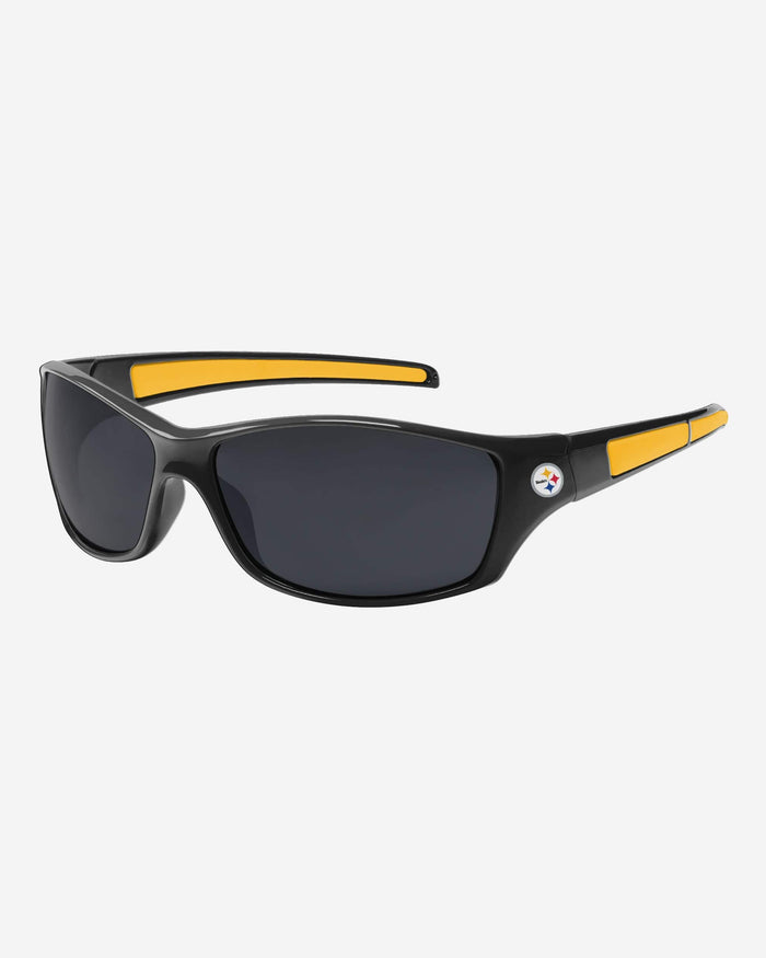Pittsburgh Steelers Athletic Wrap Sunglasses FOCO - FOCO.com