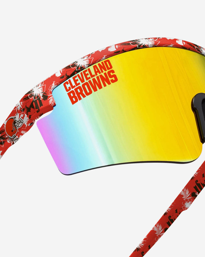 Cleveland Browns Floral Large Frame Sunglasses FOCO - FOCO.com