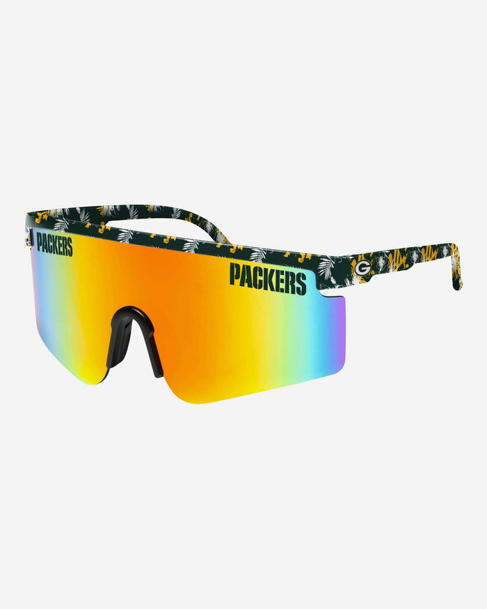 Green Bay Packers Floral Large Frame Sunglasses FOCO - FOCO.com