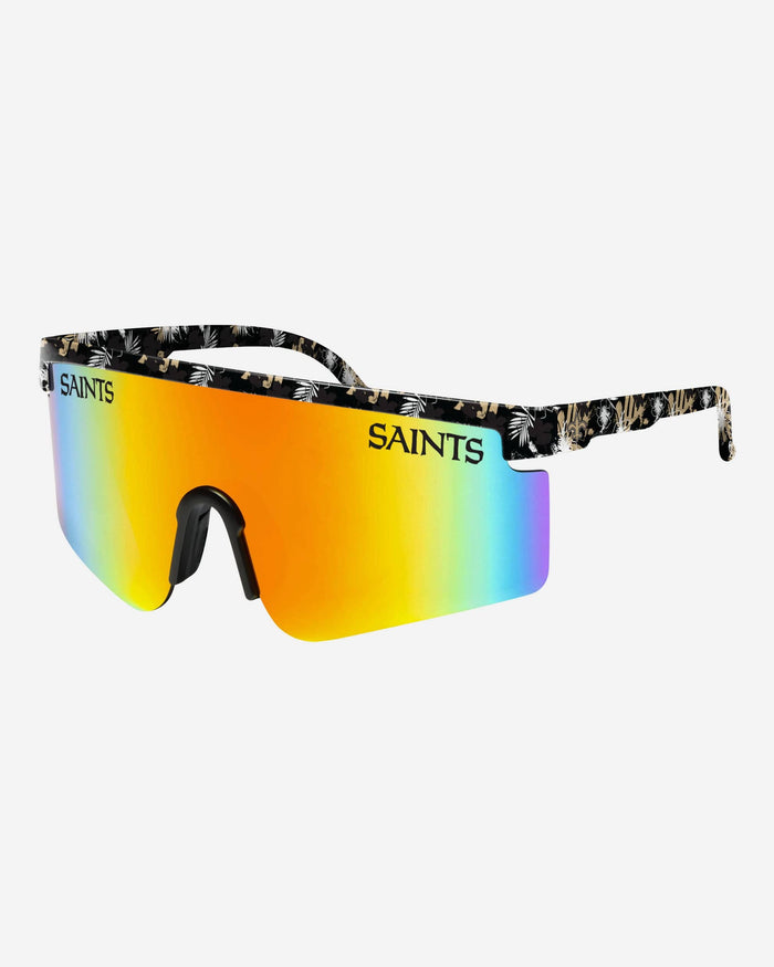 New Orleans Saints Floral Large Frame Sunglasses FOCO - FOCO.com