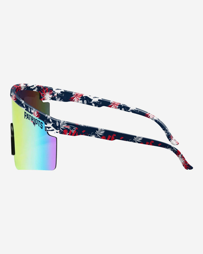 New England Patriots Floral Large Frame Sunglasses FOCO - FOCO.com