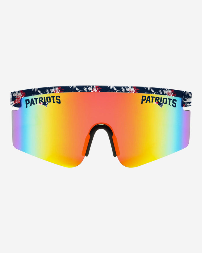 New England Patriots Floral Large Frame Sunglasses FOCO - FOCO.com