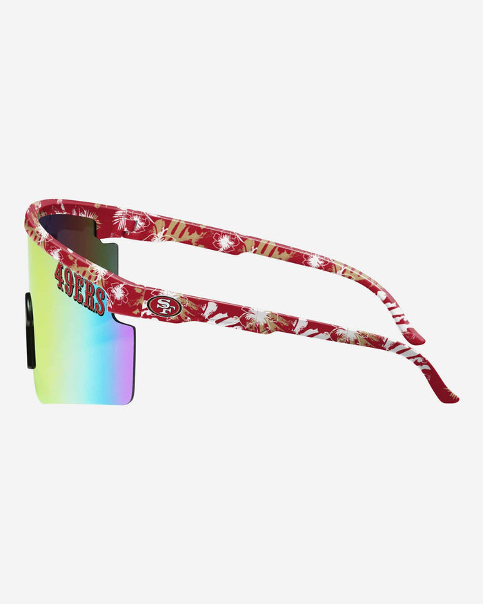 San Francisco 49ers Floral Large Frame Sunglasses FOCO - FOCO.com