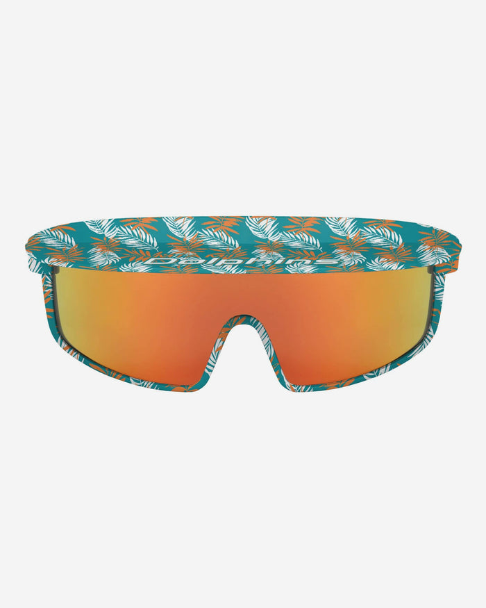 Miami Dolphins Floral Visor Sunglasses FOCO - FOCO.com