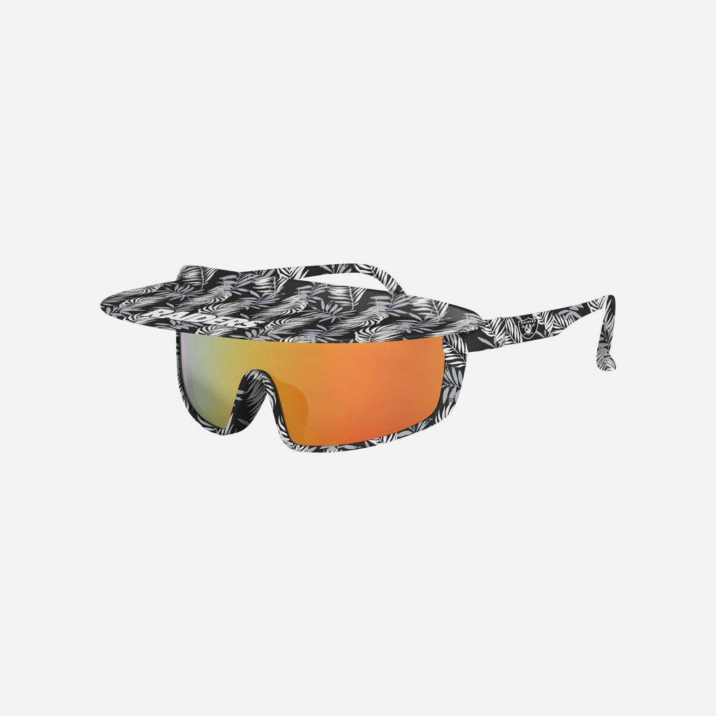 Las Vegas Raiders Floral Visor Sunglasses FOCO - FOCO.com