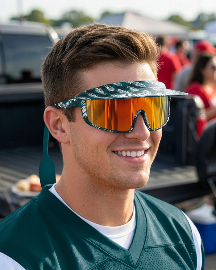 Philadelphia Eagles Floral Visor Sunglasses FOCO - FOCO.com