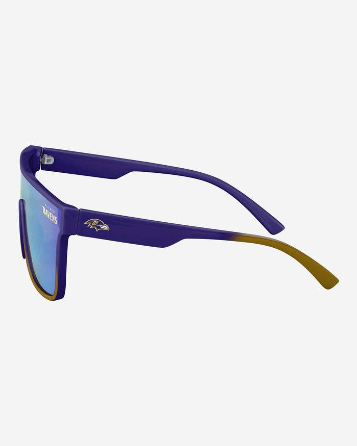 Baltimore Ravens Gradient Overtime Sunglasses FOCO - FOCO.com