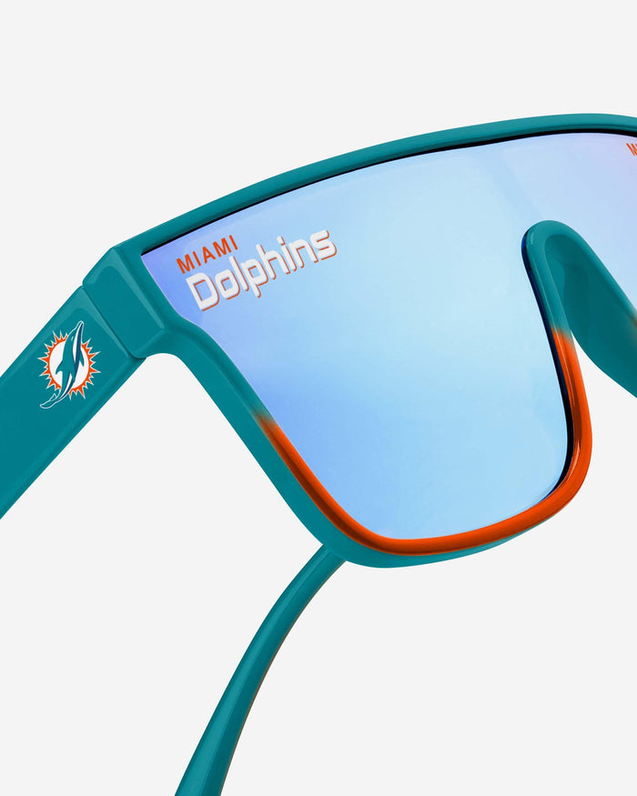 Miami Dolphins Gradient Overtime Sunglasses FOCO - FOCO.com