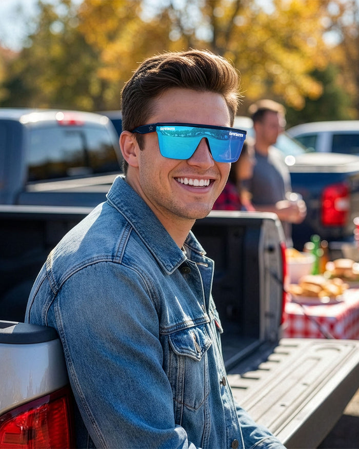 Dallas Cowboys Square Flat Top Sunglasses FOCO - FOCO.com