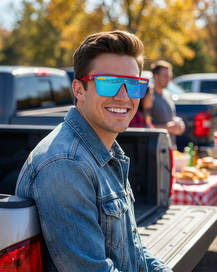 Kansas City Chiefs Square Flat Top Sunglasses